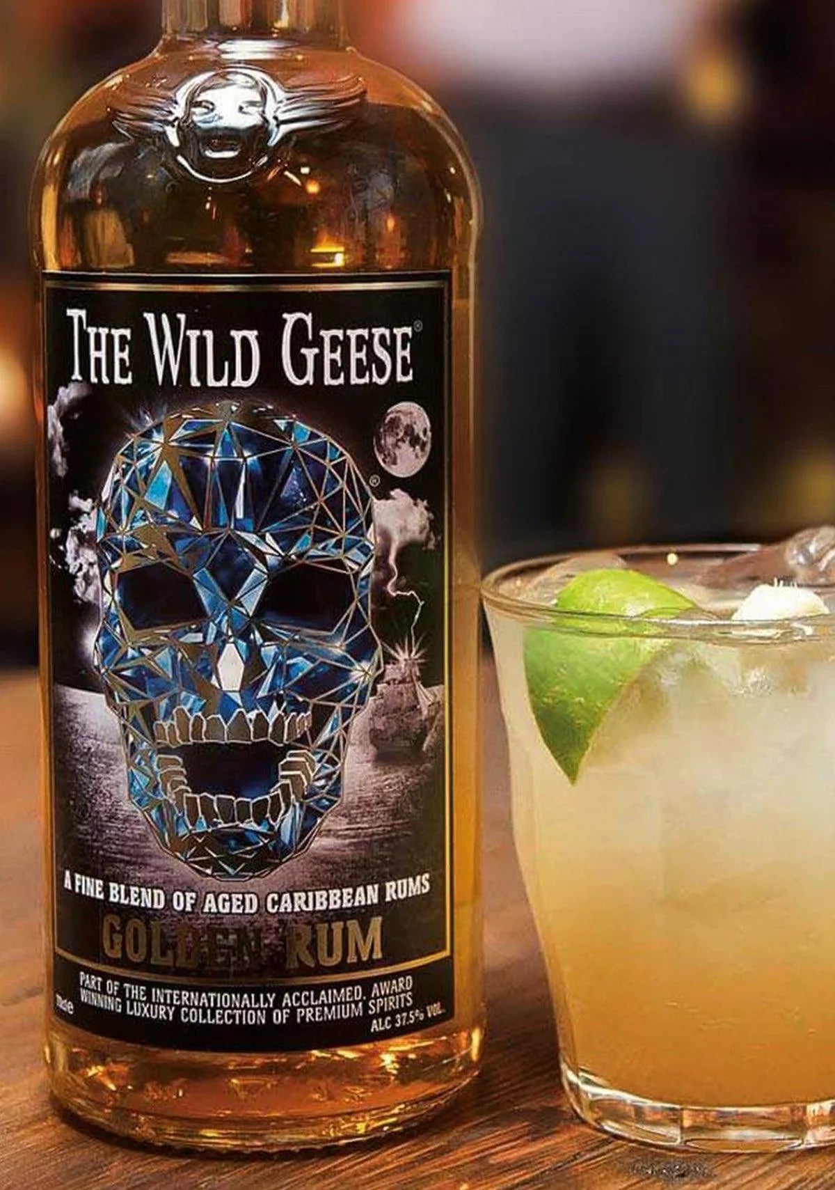 The Wild Geese Golden Rum + FREE Glass Tumbler