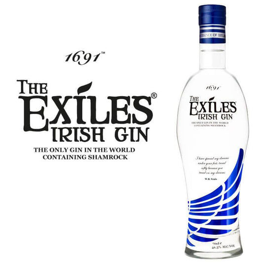 The Exiles<sup>®</sup>: The World’s First Super Premium Irish Gin - The Wild Geese® Irish Premium Spirits Collection