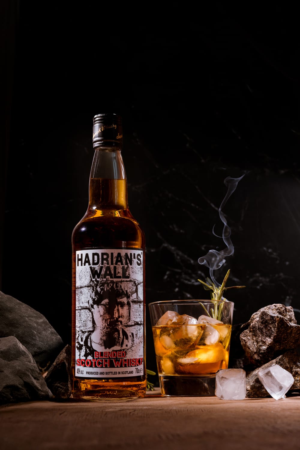 Hadrians Wall Blended Scotch Whiskey - 700mL, 40% Alc.
