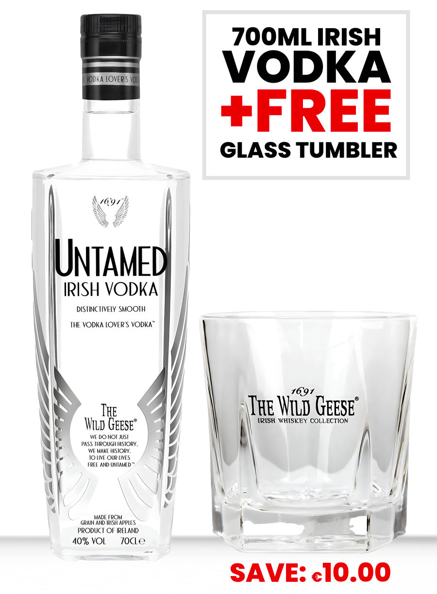 Untamed® Irish Vodka + FREE Glass Tumbler