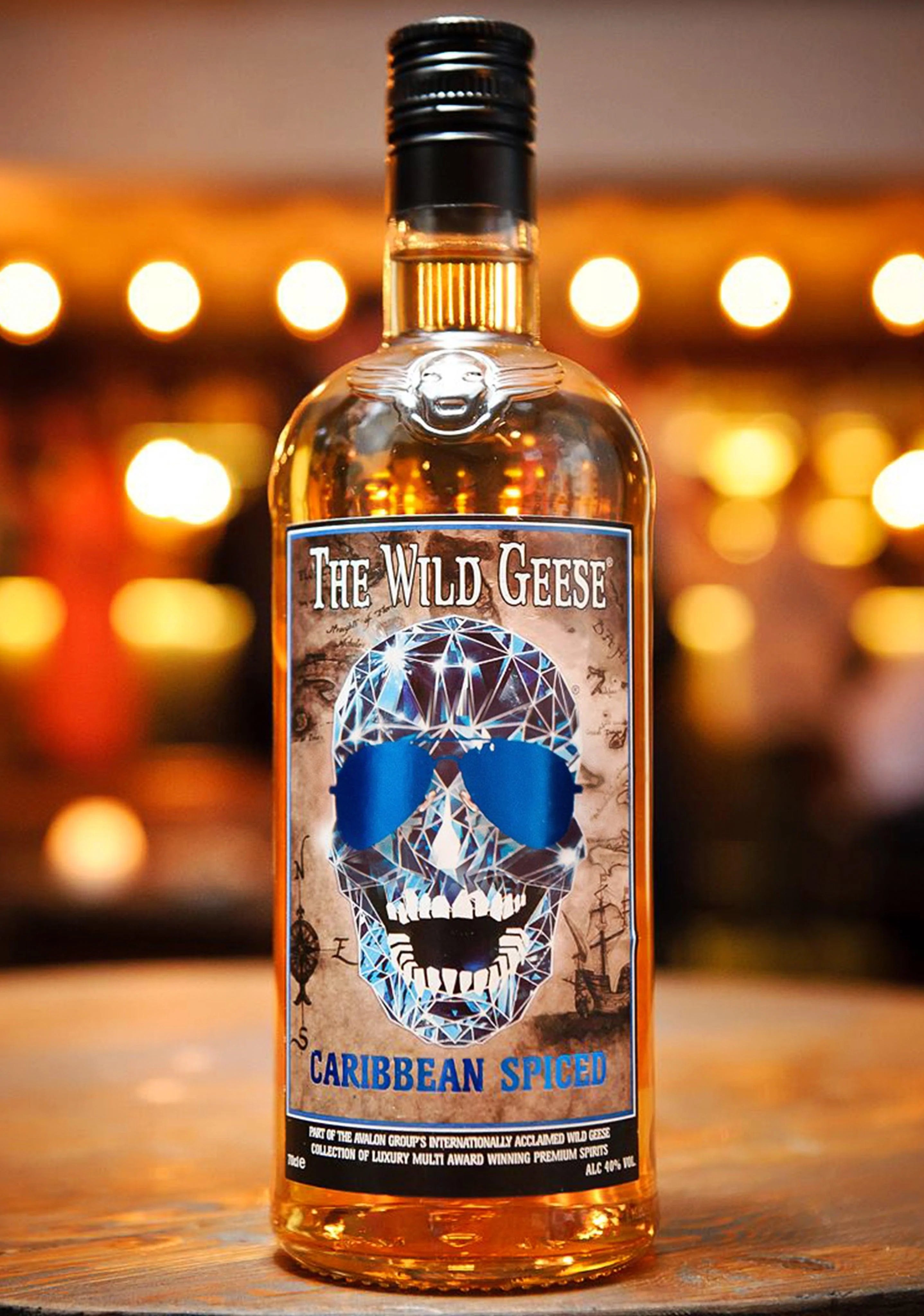 The Wild Geese Caribbean Spiced Rum + FREE Glass Tumbler