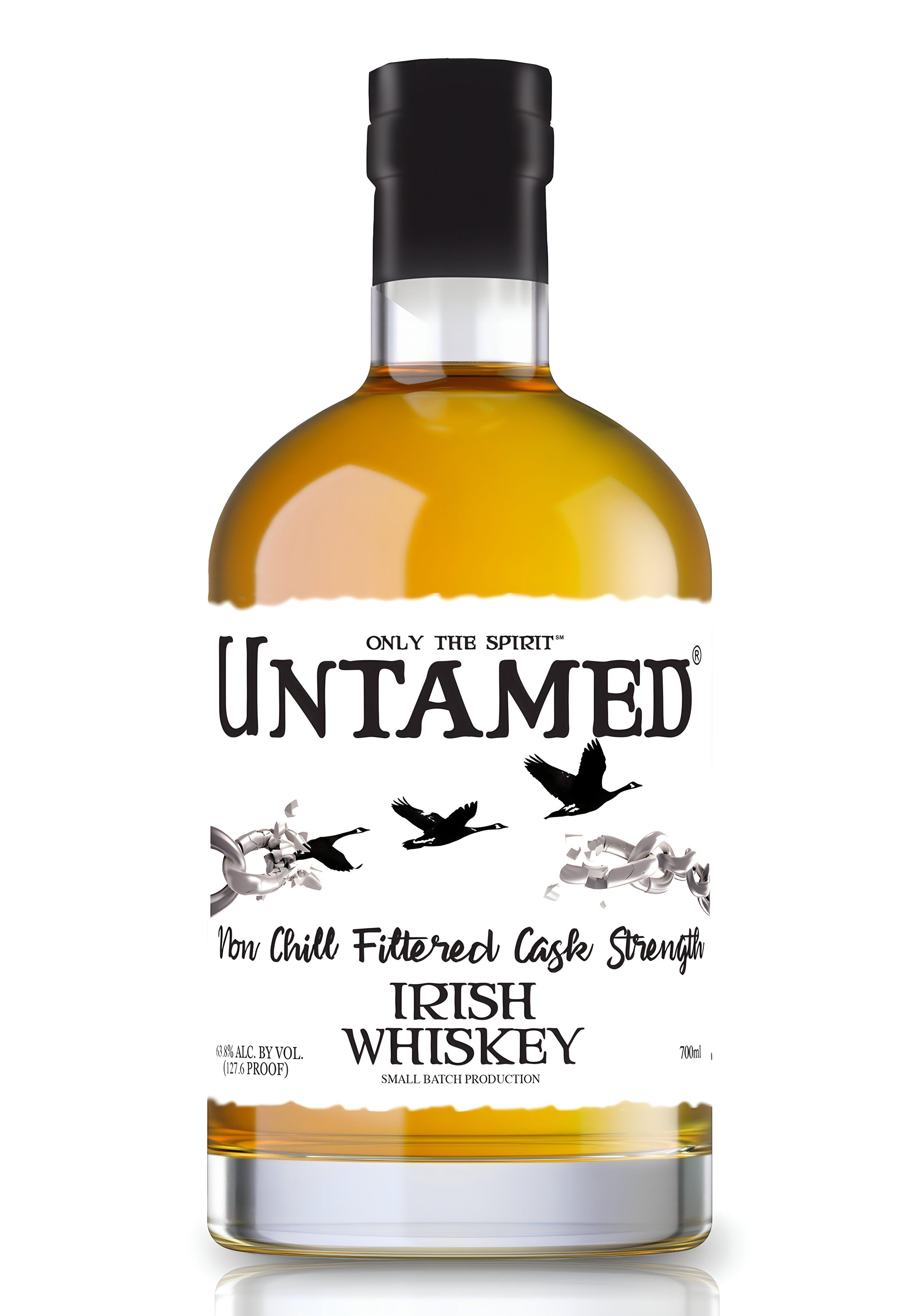 UNTAMED® Cask Strength Whiskey - 700mL, 60% Alc. - The Wild Geese® Irish Premium Spirits Collection